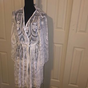 Charlotte Russe lace cover up